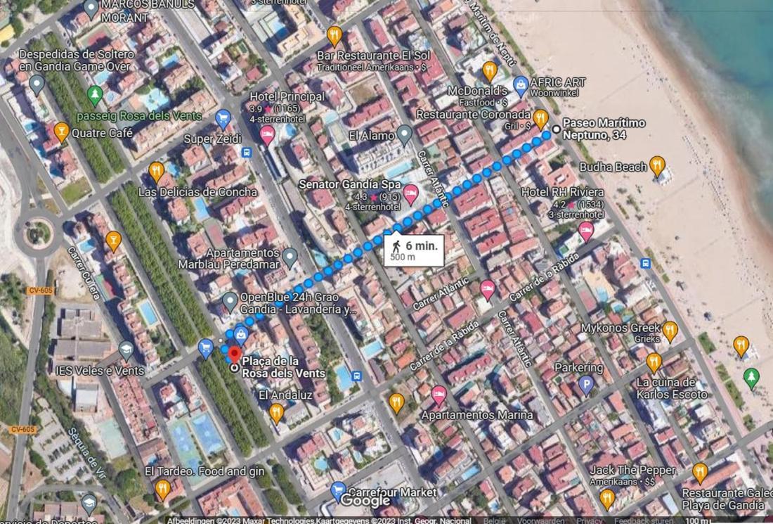 דירות Jardin 5 Playa De Gandia - No Fiestas - Con Wifi מראה חיצוני תמונה